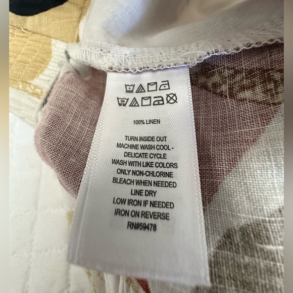 Tahari Linen cropped linen pants, size large - Picture 12 of 12